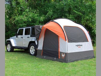 SUV Tent Attaches to all Vehicles with Hatch Door.
