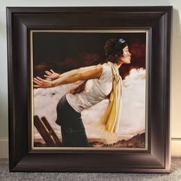 Amelia Earhart on Canvas