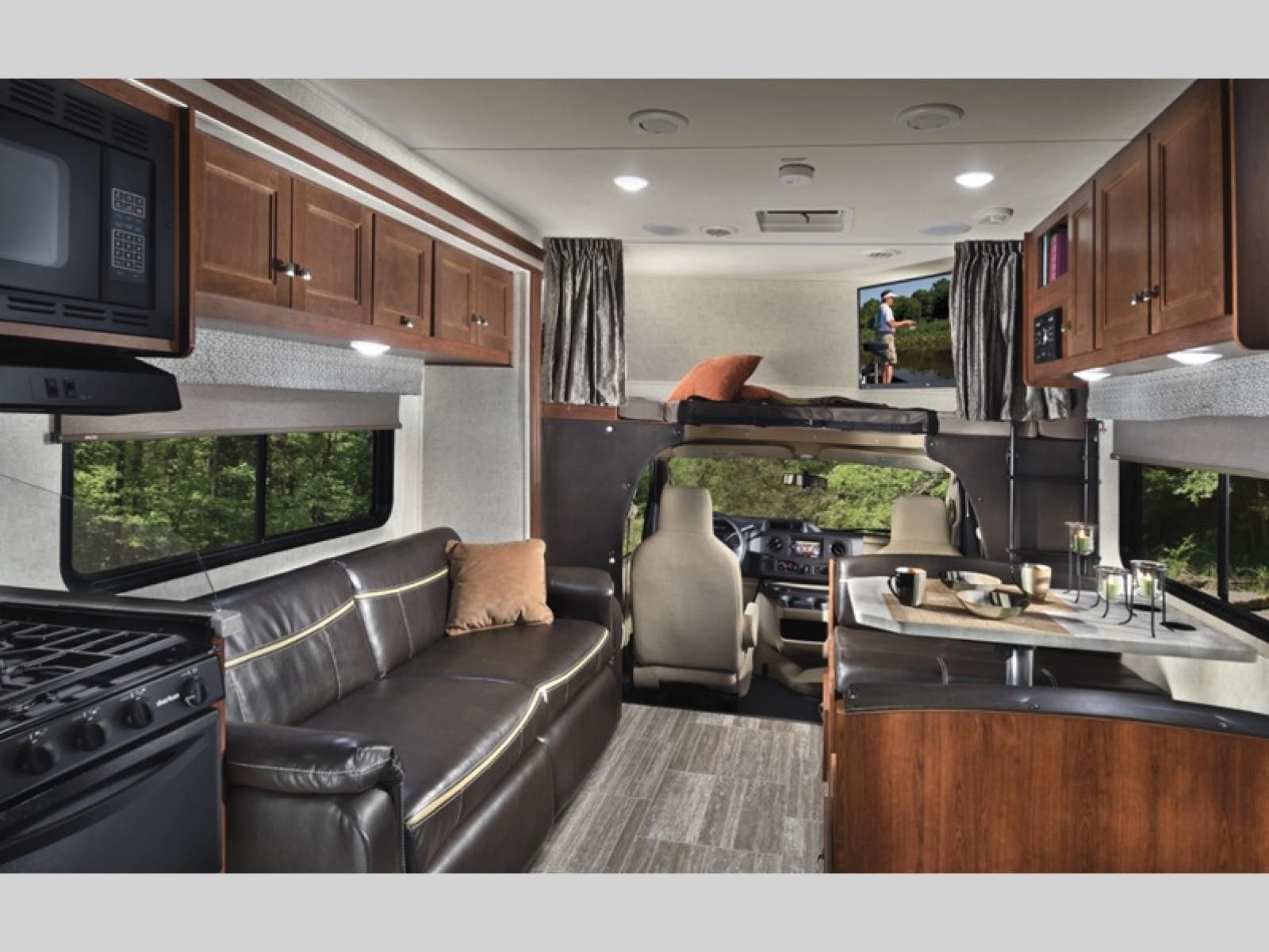 2018 Forest River RV Sunseeker LE 3250DSLE Ford Motor Home Class C Bunk Over Cab|Bunkhouse