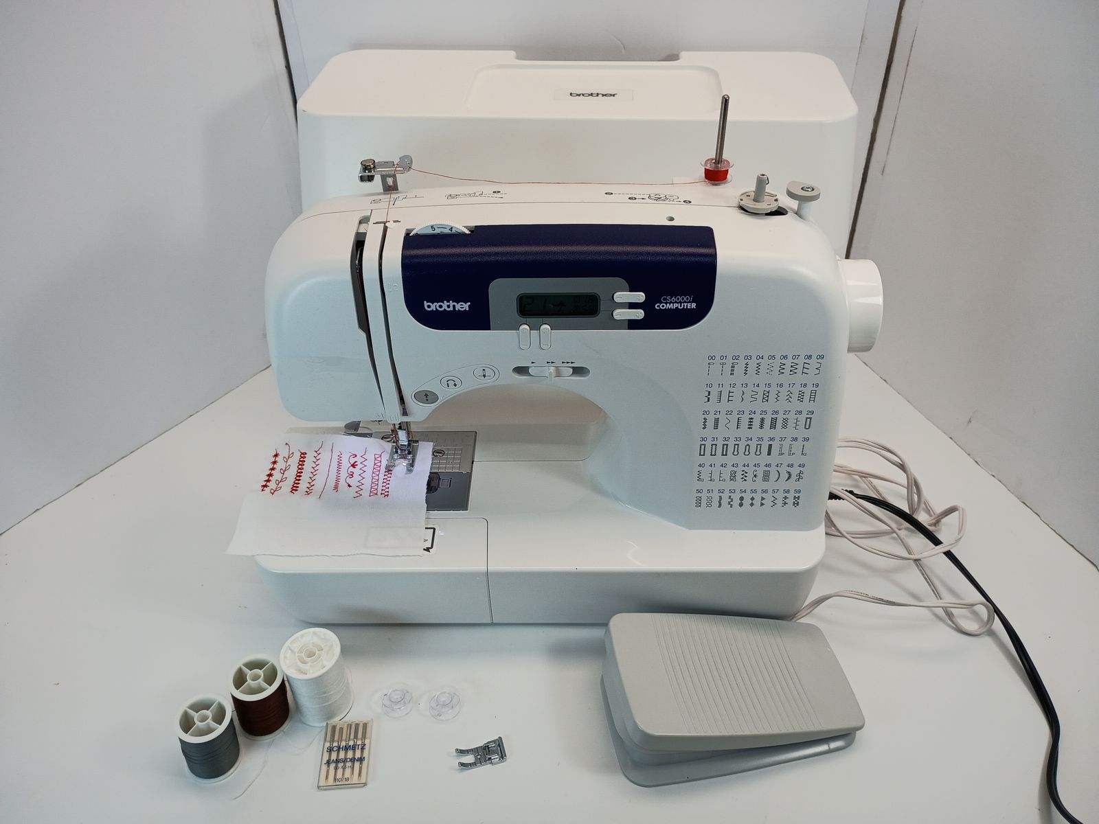 Brother Computerized Sewing Machine CS6000i Computer Working Great