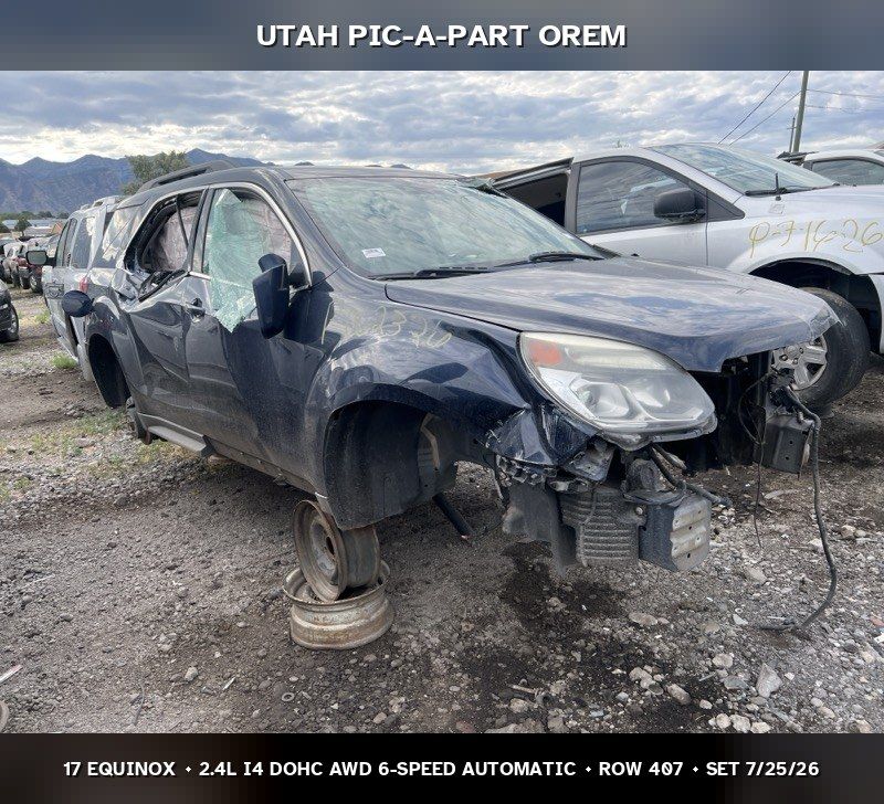New Arrival - 2017 Chevrolet Equinox Parts - UTPAP Orem