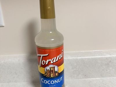 New Torani Coconut Syrup
