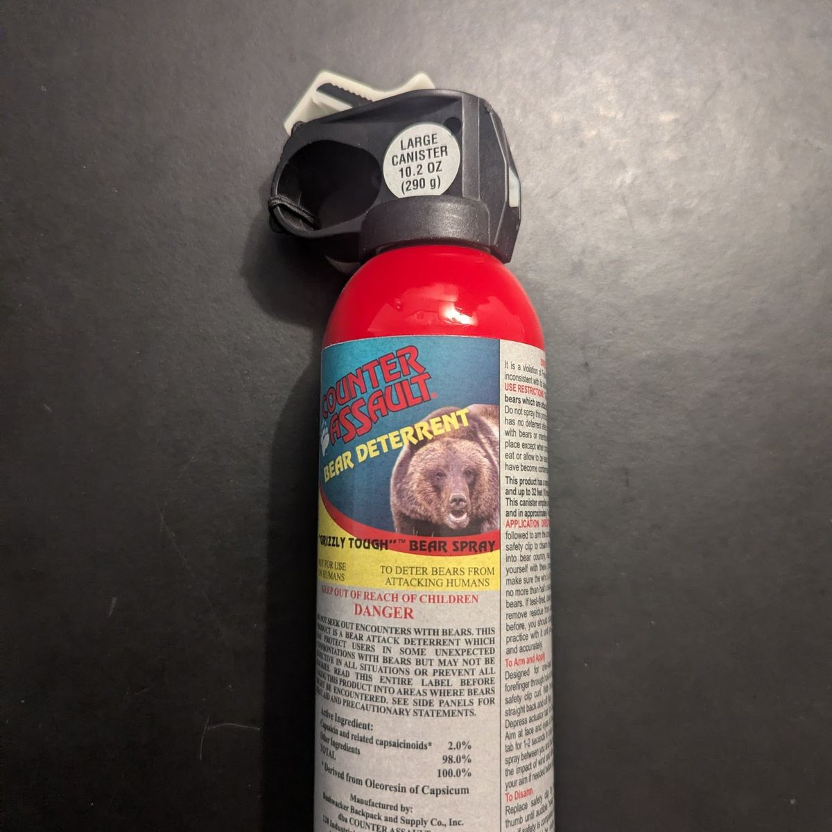 Counter Assault Bear Spray with Mystery Ranch Case