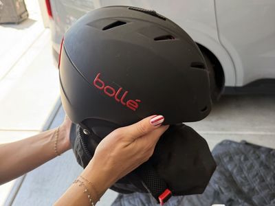 Bolle snowboard helmet with goggles size small