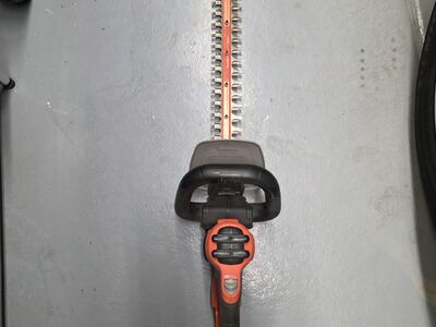 Black and decker corded hedge trimmer $50