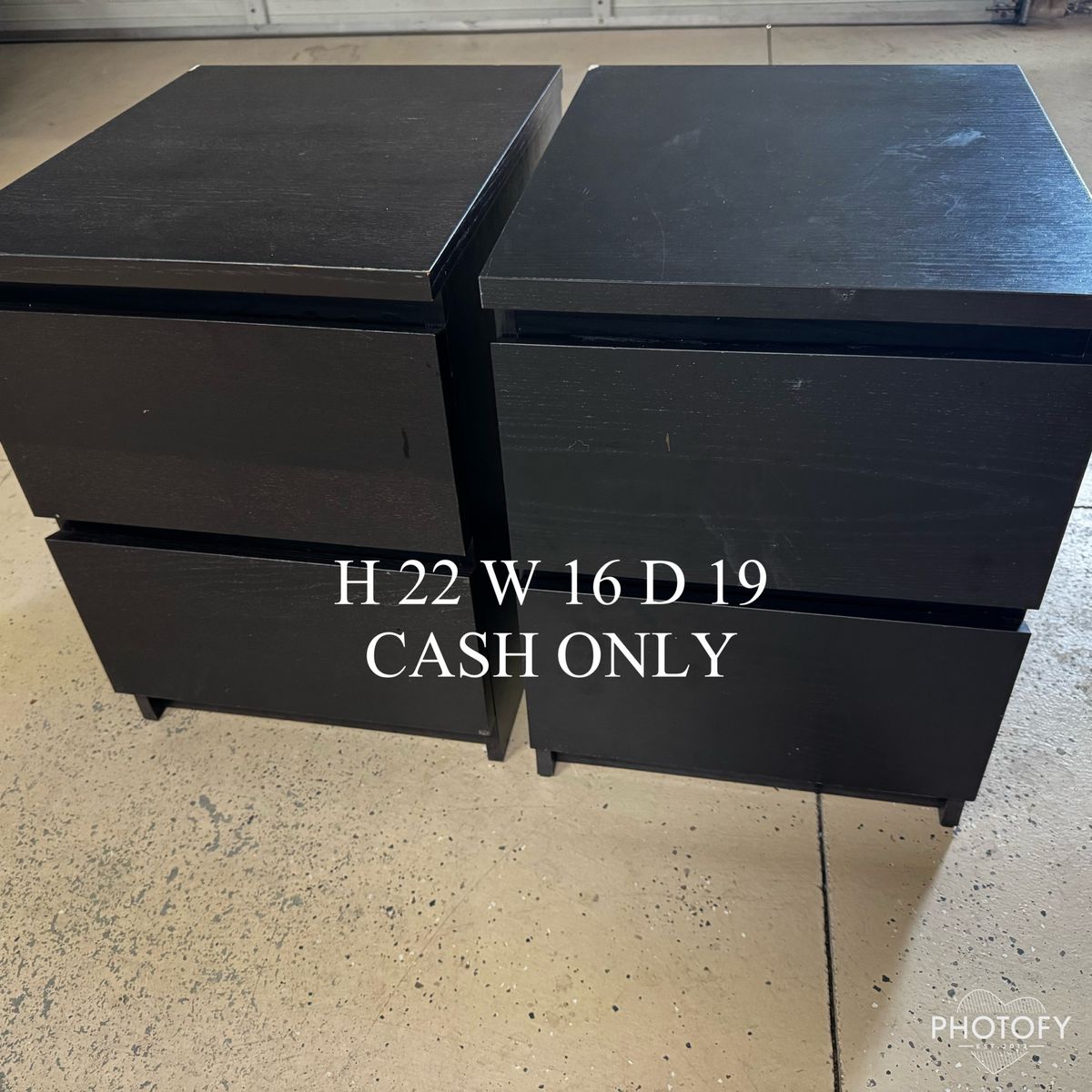 Nightstands Pair
