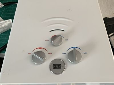 Propane tankless gas water heater