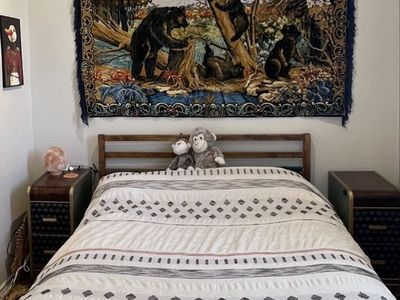 IKEA Tarva Full Size Wooden Bed Frame with Slats
