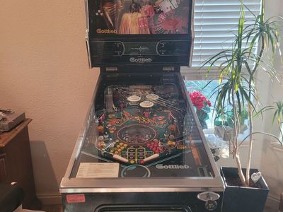 1987 Gottlieb Monte Carlo Pinball Machine – Fully Working – Excellent Condition