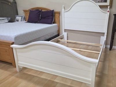 White Queen Bed Frame