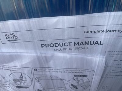 Kemi Moto Fold Down Windshield