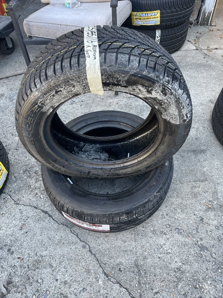 225/55/16 NEW PAIR OF TIRES