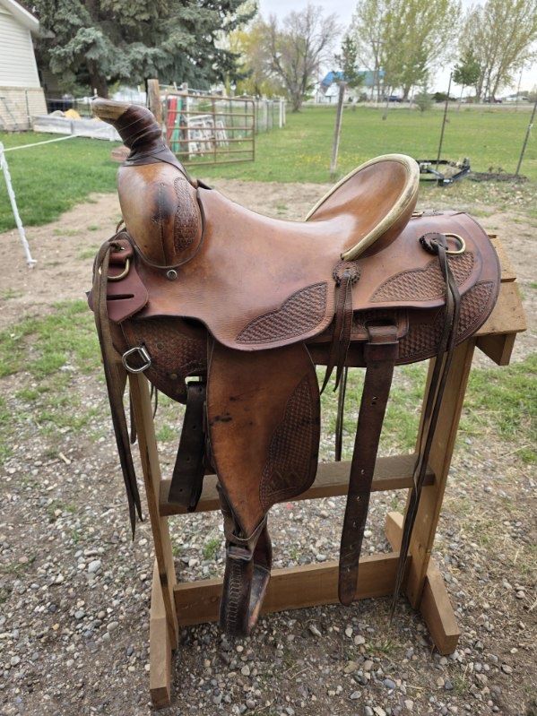 Custom Made Mule Saddle