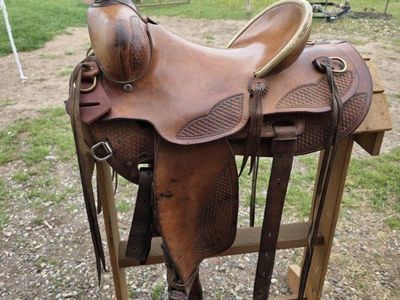 Custom Made Mule Saddle