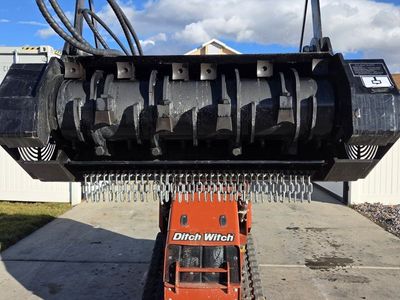 GIYI Mini Skid Steer Mulcher