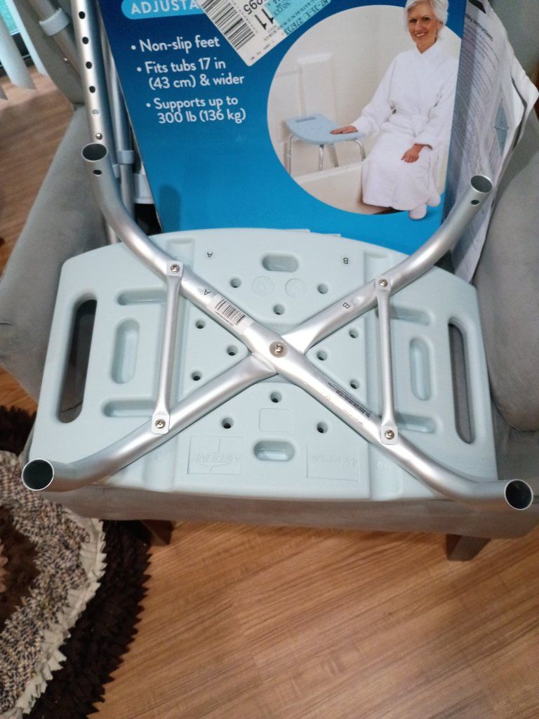 NEW Walgreens Bath Bench