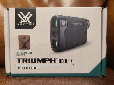 *NEW* Vortex Triumph HD 850 Laser Rangefinder (LRF-TRI850) w/FULL WARRANTY