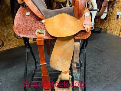 15" High Horse by Circle Y - Barrel saddle