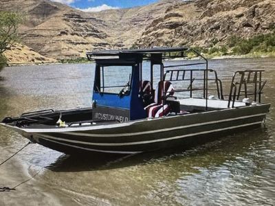 2024 custom weld jet boats center console