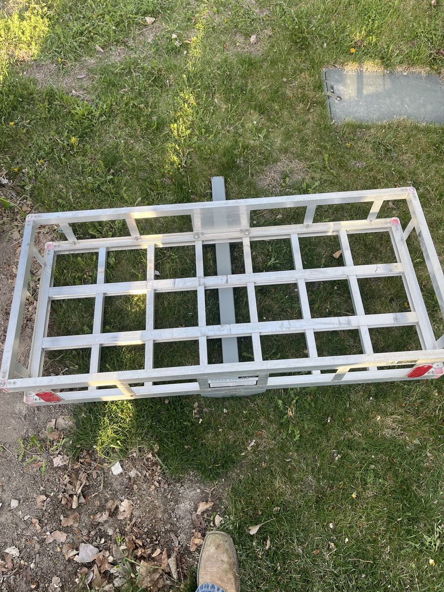 Aluminum Hitch Mount Cargo Carrier