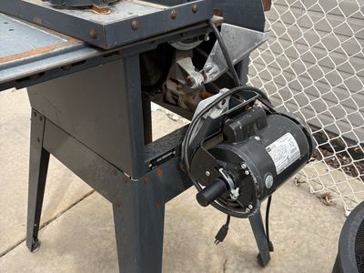 Vintage Craftsman Table Saw with Motor - Used Power Tool
