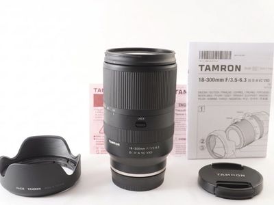 tamron 18-300mm newfor sony apsc
