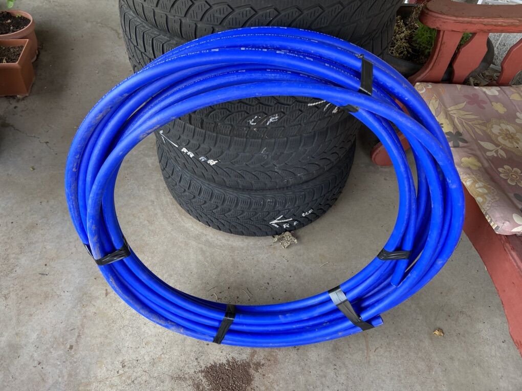 3/4 Centennial HDPF CTS Poly Water Main Line Potable 70 Feet 250 PSI Pipe Tubing