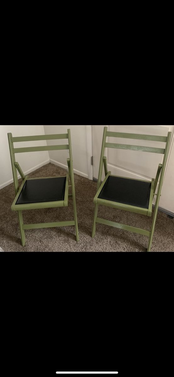 DARLING UNIQUE FOLDABLE WOOD CHAIRS