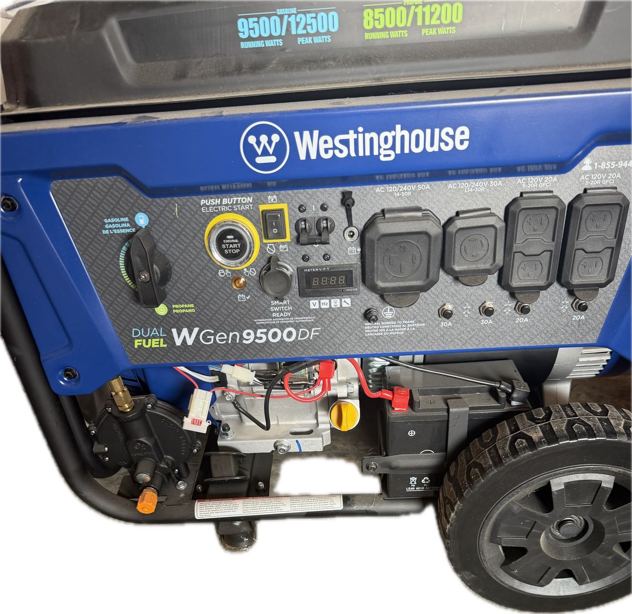 Dual Fuel Whole-home Generator