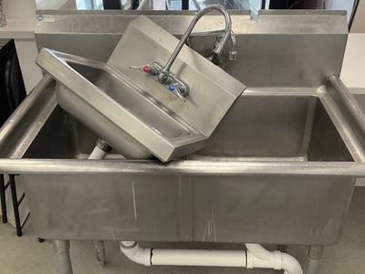 Blue Air Commercial Stainless Steel Sink