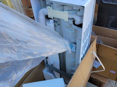 Split ac unit, wall unit only Air Conditioner - New, White