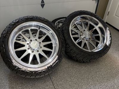24x11 KG1 8x180 wheels on 35x12.50R24 tires