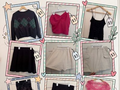Women's Clothing Closet Cleanout - Size Small Tops, Sweaters, Skirts, Shorts ($3 Each)