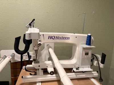 Complete Handi Quilter HQ16 Stand-Up Longarm Setup + Upgrades – $3,400 – Chubbuck, ID