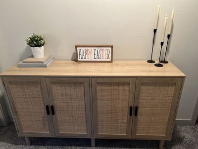 NEW Classy Rattan Sideboard