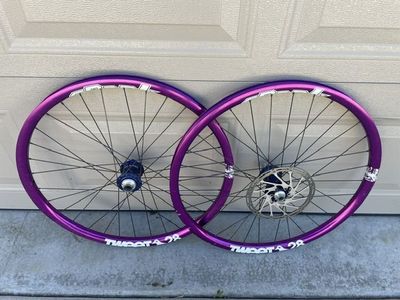 Chris King ISO / Spank 26" DH wheelset