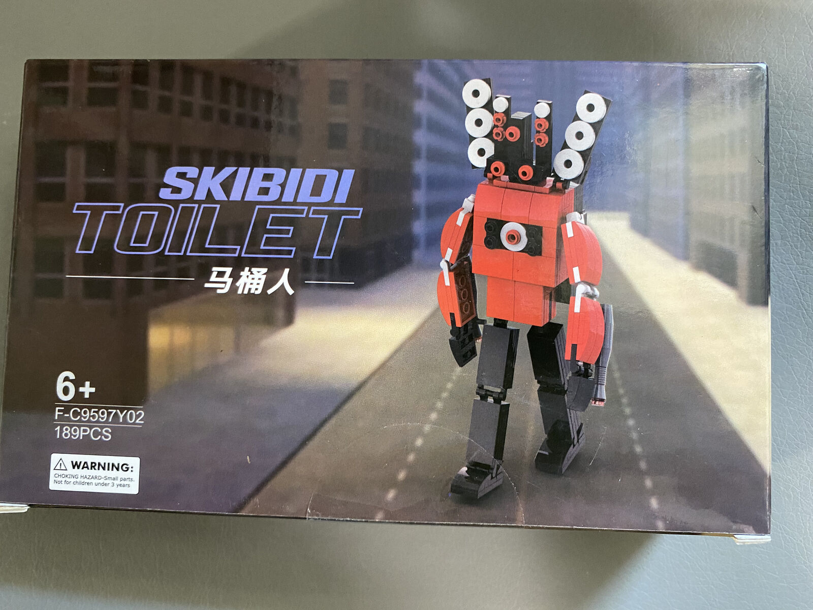 Skibidi Toilet Toy Building Block Set