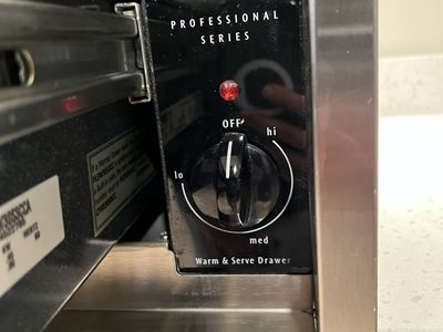 30” warming drawer