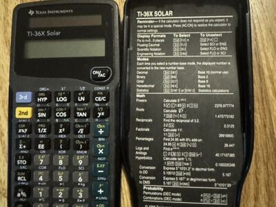 Texas Instruments TI-36X Solar Scientific Solar