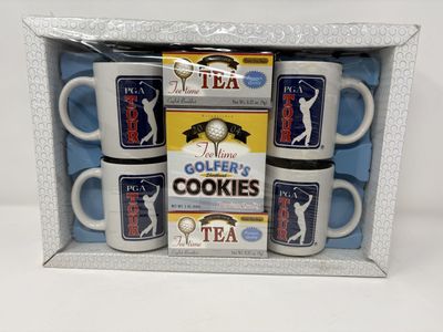 PGA Tour Golf Mug Gift Set – New Sealed