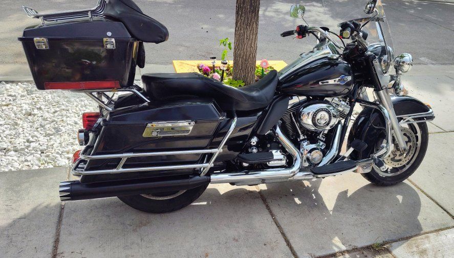 2010 Harley Davidson Road King Police Interceptor.