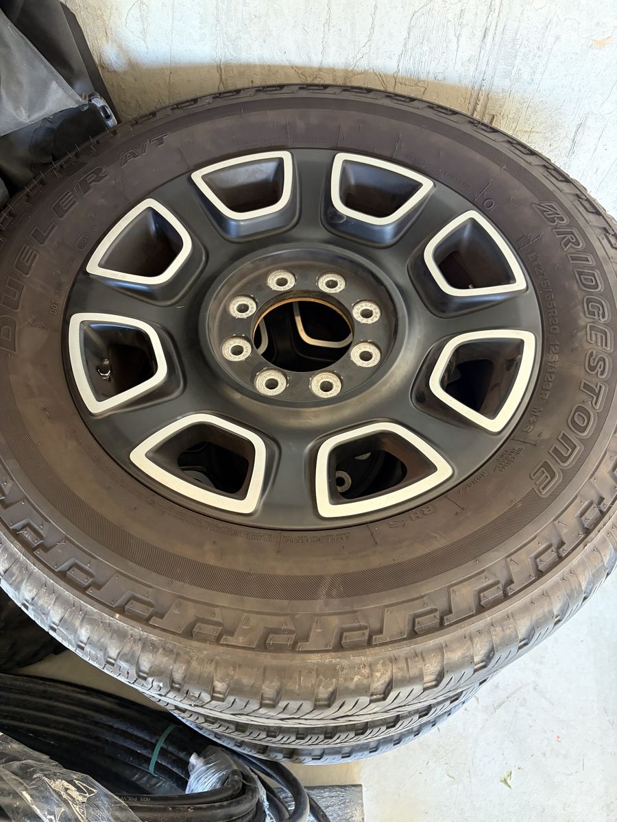 2025 F-250 Tires / Wheels