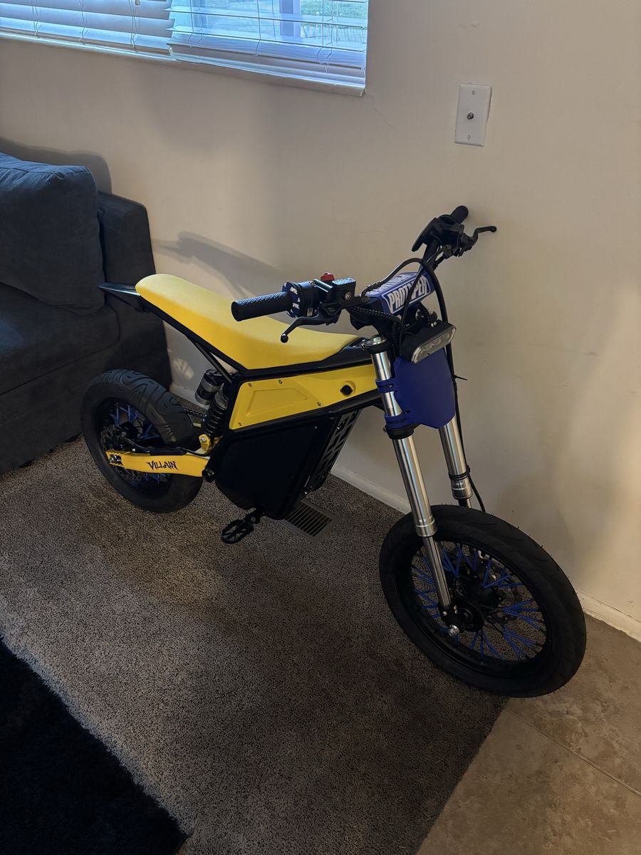 Custom E Bike Villain