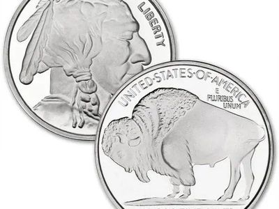 .999 Fine Silver Buffalos