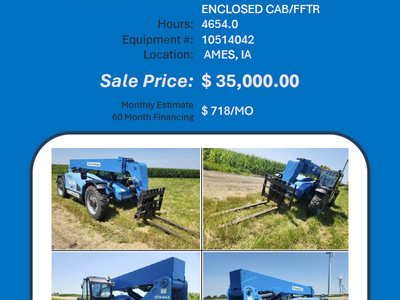 Forklift 8000lb Genie 844 forklift 2016