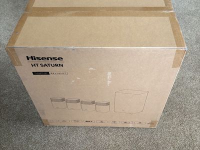 Hisense HT Saturn 4.1.2ch Soundbar with Wireless Subwoofer "New in box"