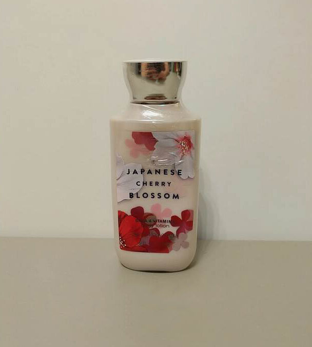 vintage bath & body works japanese cherry blossom lotion 8oz