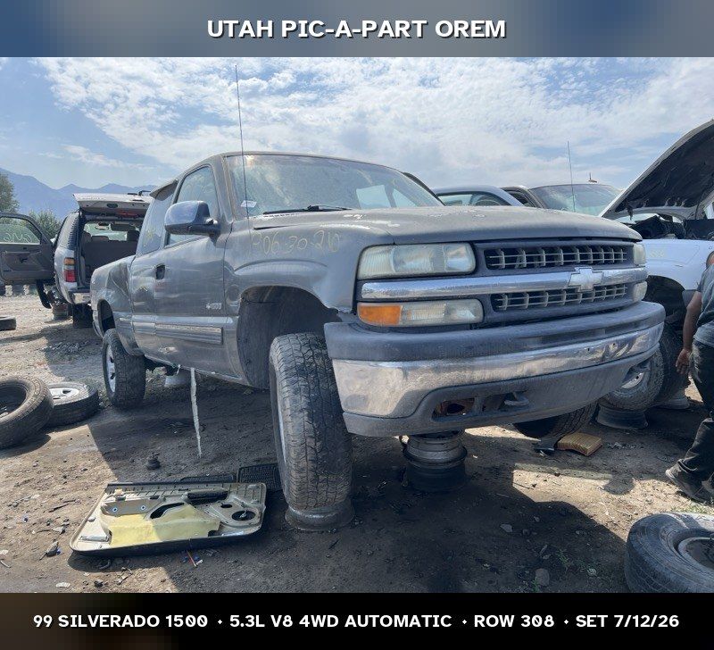 1999 Chevrolet Silverado 1500 GMT800 Parts - UTPAP Orem
