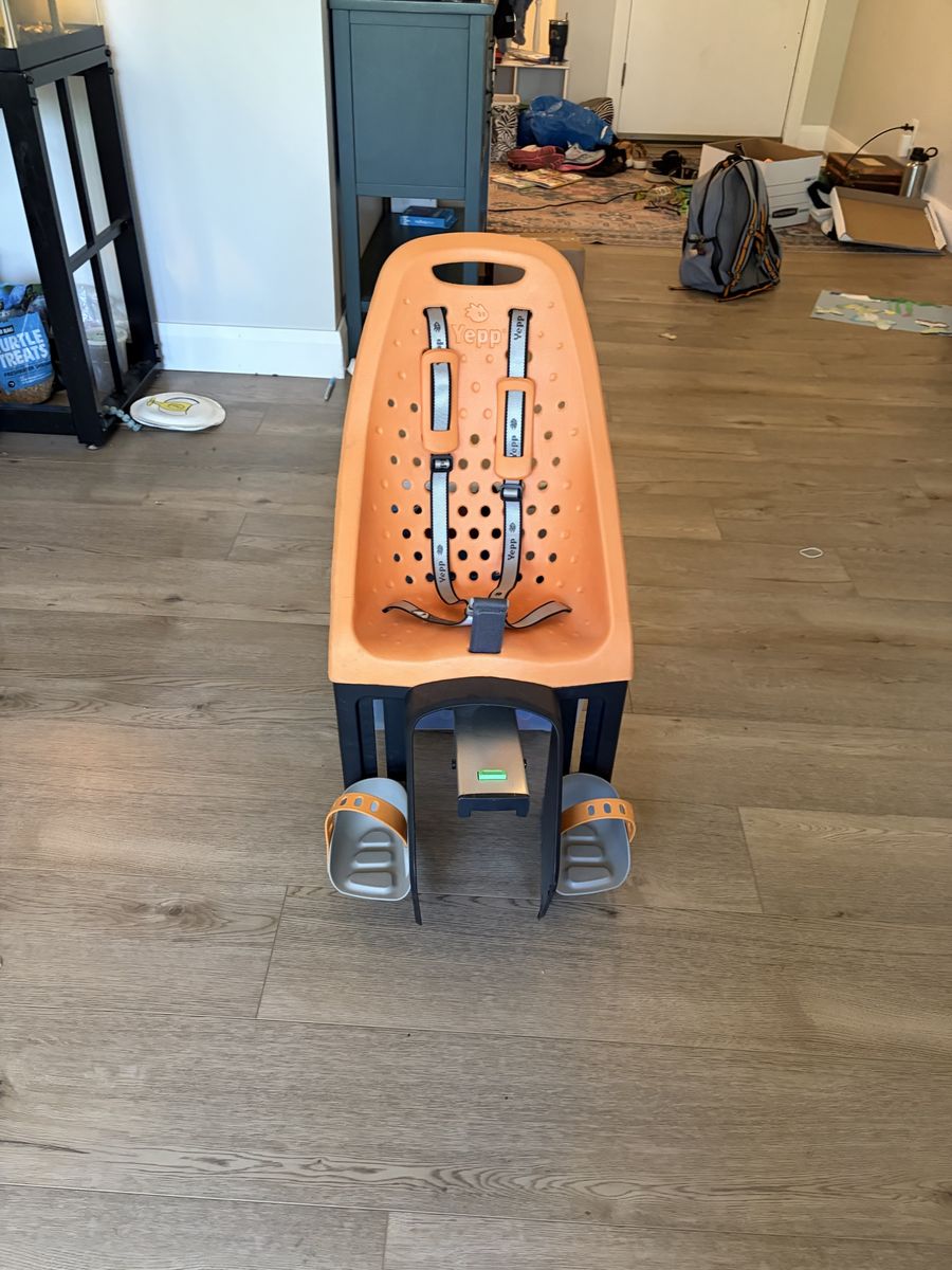 Thule Yepp Child Bicycle Seat - orange