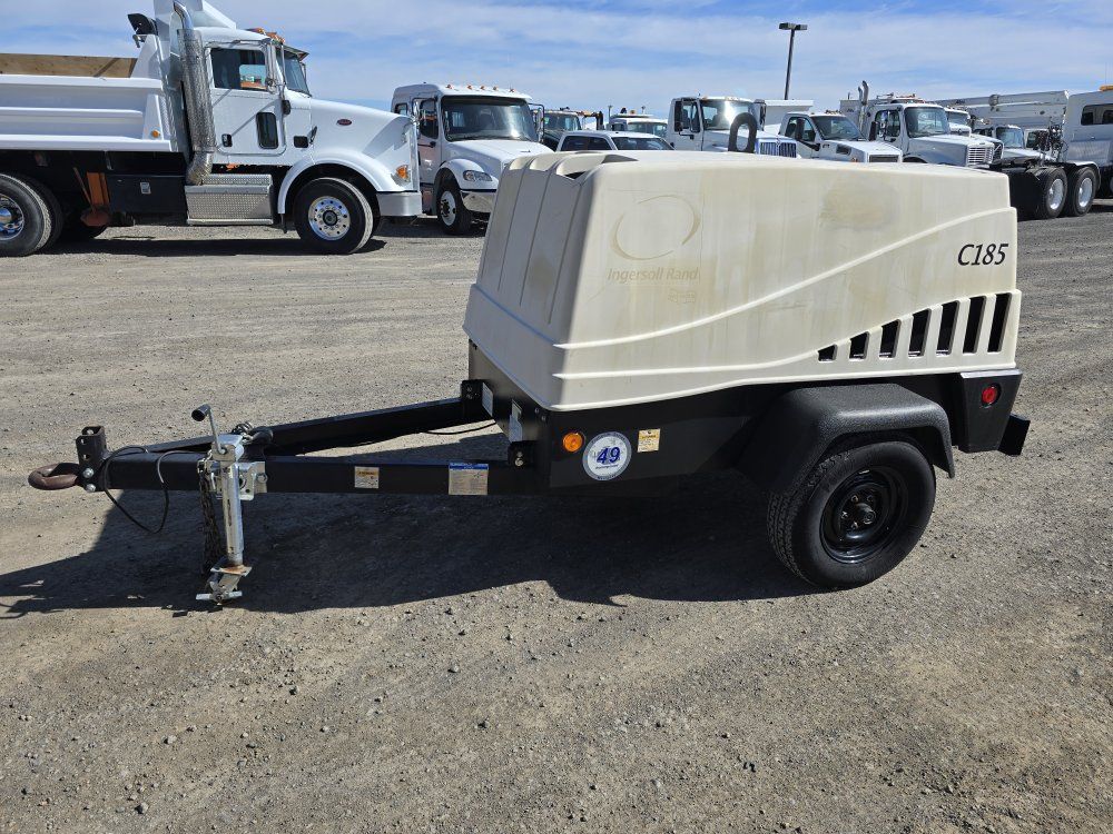2011 Ingersoll 185 Towable Diesel Air Comp 278hrs